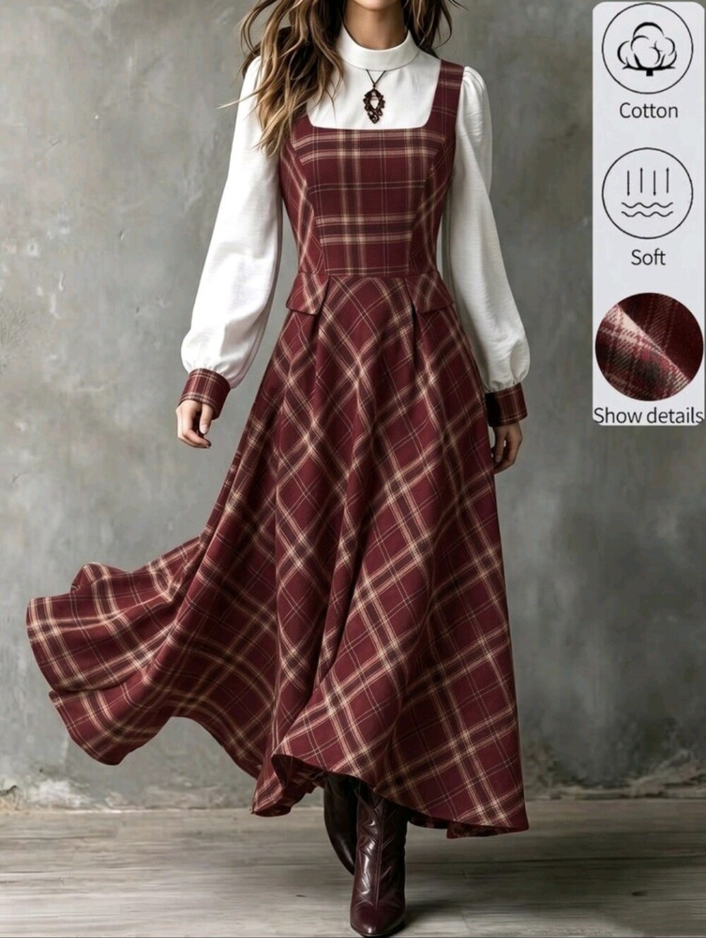 Fall Clothes Women Midi Dresses